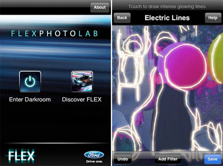 flex photo lab Brand Marketing via Iphone Apps